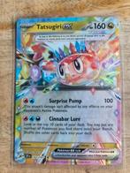 Pokemon Prismatic Evolutions Tatsugiri ex, Hobby en Vrije tijd, Verzamelkaartspellen | Pokémon, Ophalen of Verzenden, Zo goed als nieuw