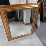Spiegel met houten lijst, Ophalen, Gebruikt, Minder dan 100 cm, Rechthoekig