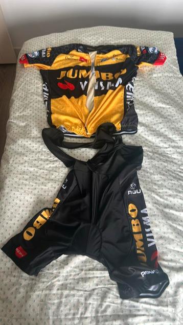 Set wielerkleding shirtje en broek xxxl beschikbaar voor biedingen