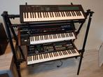 Roland Juno 6 Yamaha DX21 Kawai SX240 + Jaspers 4D-120B, Ophalen, Roland, Met standaard, 61 toetsen
