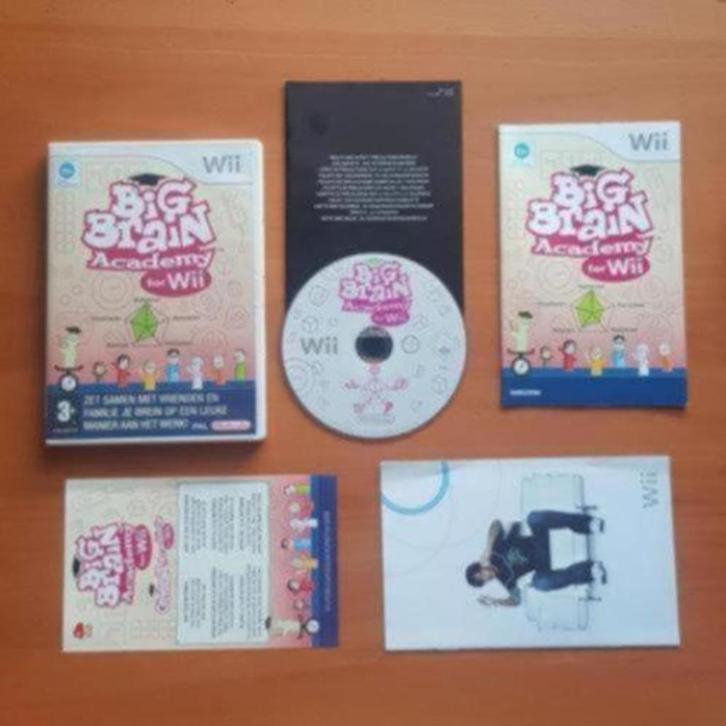 OPRUİMEN | Wii | Big Brain Academy for Wii, Spelcomputers en Games, Games | Nintendo Wii, Gebruikt, Puzzel en Educatief, 3 spelers of meer