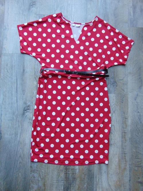 Bodyflirt jurk rood stippen wit maat 36 / 38 jurkje, Kleding | Dames, Jurken, Zo goed als nieuw, Maat 36 (S), Rood, Boven de knie
