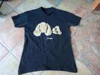 Zgan Mooi zwart t shirt van Palm Angels, maat L., Ophalen of Verzenden, Gedragen, Zwart, Korte mouw