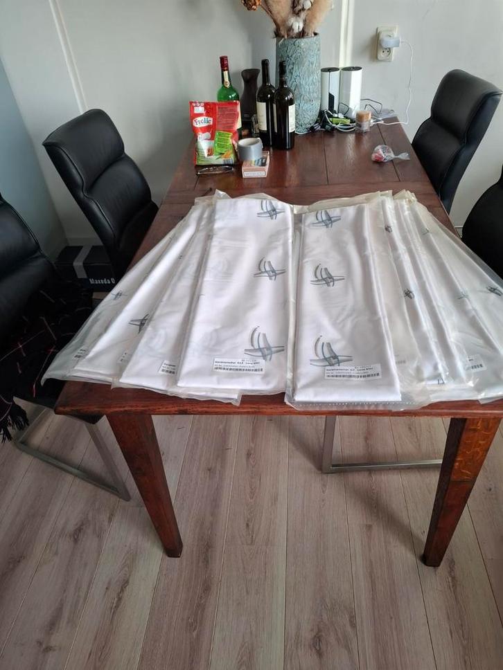 Nieuwe Gordijnen set  aankoopbon aanwezig, Caravans en Kamperen, Tentaccessoires, Nieuw, Ophalen of Verzenden