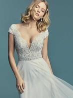 Maggie sottero trouwjurk open rug maat 38/40, Kleding | Dames, Trouwkleding en Trouwaccessoires, Ophalen of Verzenden, Zo goed als nieuw