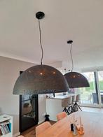 2 Sfeervolle Hanglampen - 70cm Diameter, Huis en Inrichting, Lampen | Hanglampen, Ophalen, Zo goed als nieuw, Metaal, Modern
