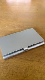 Visitekaartjes business cards doosje opbergdoosje aluminium, Ophalen of Verzenden, Nieuw