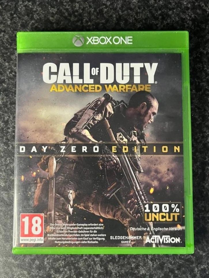 Call of Duty Advanced Warfare Day Zero Edition Xbox One PAL, Spelcomputers en Games, Games | Xbox One, Zo goed als nieuw, Shooter