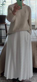 Een trui van Italiaanse ontwerper Guido Lombardi in maat M., Maat 38/40 (M), Guido Lombardi, Beige, Ophalen of Verzenden