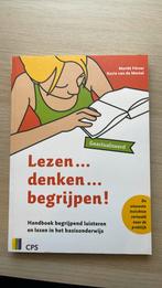 Lezen… denken…. begrijpen!, Ophalen of Verzenden, Alpha, Zo goed als nieuw, HBO