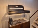 Led verlicht aqarium met filter en bijpassend meubel., Dieren en Toebehoren, Zo goed als nieuw, Ophalen, Leeg aquarium