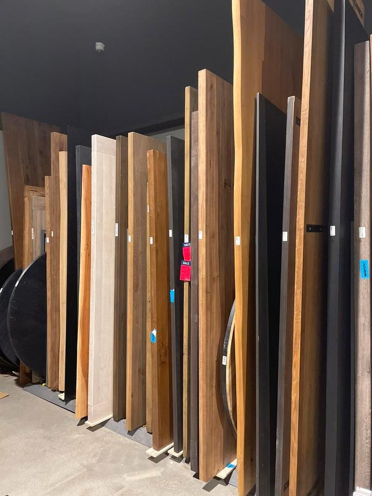 Diverse tafelbladen en onderstellen | scherp geprijsd!, Huis en Inrichting, Tafels | Eettafels, Zo goed als nieuw, Overige vormen