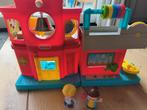 Fisher Price schooltje, Speelset, Met geluid, Ophalen of Verzenden, Zo goed als nieuw