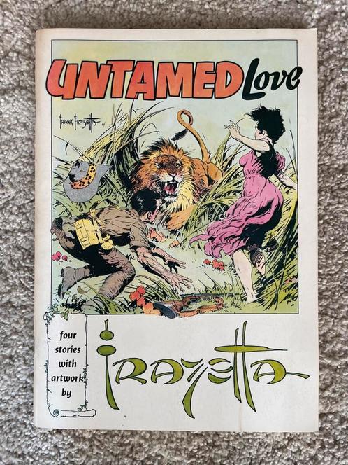 Untamed Love – Frank Frazetta (1973, Russ Cochran), Boeken, Strips | Comics, Zo goed als nieuw, Eén comic, Amerika, Ophalen of Verzenden