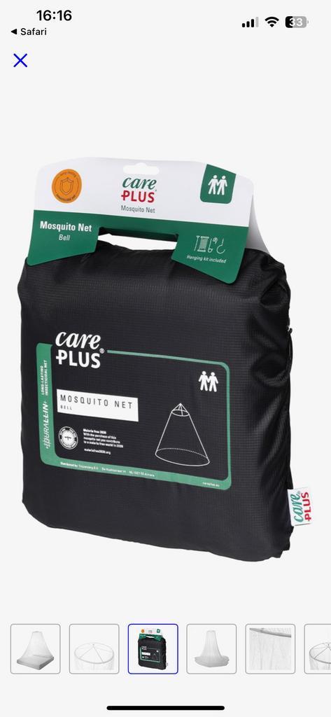 NIEUW Care Plus Klamboe Bell geïmpregneerd 2 persoons, Caravans en Kamperen, Kampeeraccessoires, Nieuw, Ophalen of Verzenden