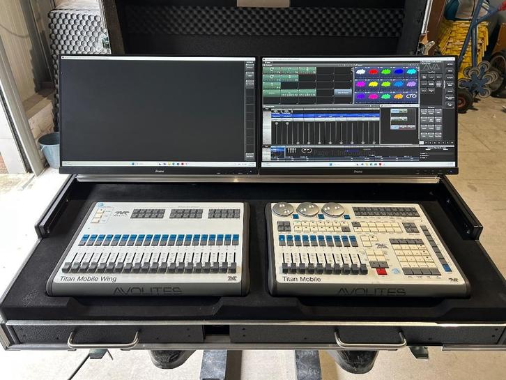 Avolites Titan Mobile Set, Muziek en Instrumenten, Licht en Laser, Nieuw, Licht, Geluidgestuurd, Kleur, Ophalen