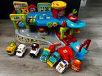 Complete set Vtech Toetoet autos garage en boomhut, Ophalen, Zo goed als nieuw