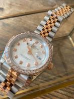 Dames rolex staal met röse goud automaat, Staal, Rolex, Ophalen of Verzenden, Zo goed als nieuw