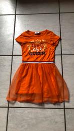 Koningsdag jurkje, mt. 110/116, Ophalen, Meisje, Zo goed als nieuw, Jurk of Rok