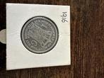 1 Gulden 1916, Zilver, Koningin Wilhelmina, 1 gulden, Ophalen of Verzenden