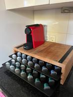 Luxe houten cupholder (nespresso) industrial living, Ophalen of Verzenden
