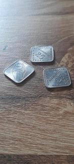 3 x 25 Boordgeld Munten - Stoomvaart Maatschappij Nederland, Ophalen of Verzenden, Vóór koninkrijk, Overige waardes