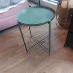 IKEA Bijzettafel - groen Metaal, Huis en Inrichting, Ophalen, Minder dan 45 cm, Minder dan 55 cm, Gebruikt