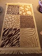 Kleed / Loper 67 cm x 109 cm, Gebruikt, 100 tot 150 cm, Bruin, Rechthoekig