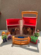 Playmobil 123 paarden manege, Ophalen of Verzenden, Zo goed als nieuw