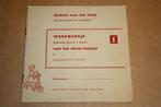 Werkboekje bij Bruintje Beer in 't verkeer - 1970, Ophalen of Verzenden, Gelezen