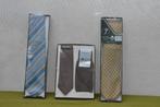 3 verpakkingen met vintage stropdassen Schachenmayr + Kingsw, Kleding | Heren, Stropdassen, Overige kleuren, Nieuw, Ophalen of Verzenden