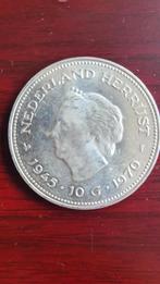 10 x Zilveren tientje Nederland herrijst 1945 - 1970, Koningin Juliana, Setje, Zilver, Ophalen of Verzenden
