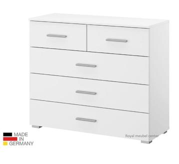 Ladekast Fly grijs wit eiken breedte 93 cm SALE beschikbaar voor biedingen