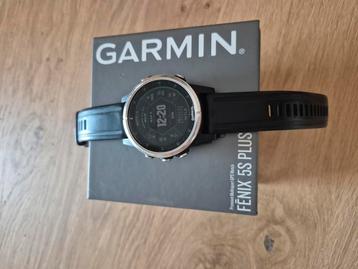Garmin Fenix 5S Plus Premium Multisport GPS smartwatch beschikbaar voor biedingen