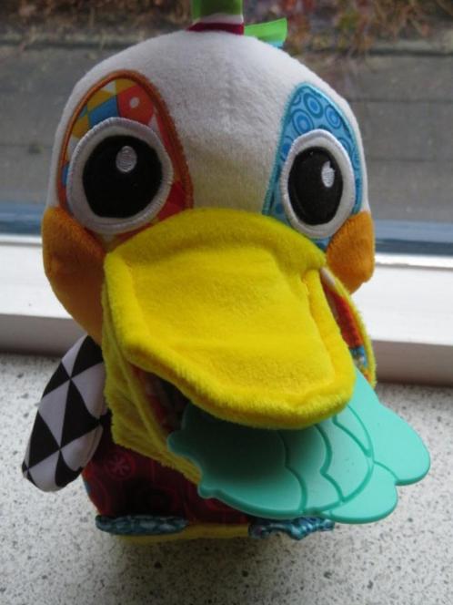 Pelikaan Philip merk Tomy Lamaze met ophangclip, Kinderen en Baby's, Speelgoed | Knuffels en Pluche, Zo goed als nieuw, Overige typen