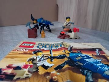 Lego Pharaoh's Quest Aanval van de Scarabee 7305 beschikbaar voor biedingen