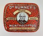 Dr Rumney's snuiftabak blikje, Verzamelen, Blikken, Overige merken, Overige, Ophalen of Verzenden, Zo goed als nieuw