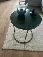 Marmer bijzet tafel, Ophalen, Overige materialen, 50 tot 100 cm, Rond