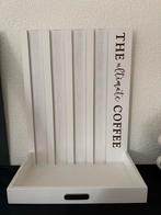 Witte Houten koffie cup houder, Huis en Inrichting, Keuken | Keukenbenodigdheden, Ophalen of Verzenden, Zo goed als nieuw