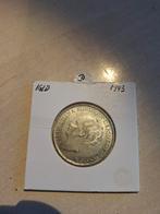 Zilveren Gulden 1944-D Wilhelmina - Prachtig!, 1 gulden, Zilver, Ophalen of Verzenden, Koningin Wilhelmina