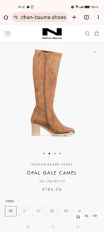 Laarzen Nathan Baume, Kleding | Dames, Hoge laarzen, Beige, Nieuw, Ophalen of Verzenden