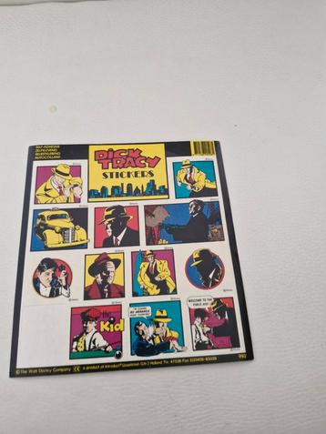 Stickers - Dick Tracy & McDonald's Hot Wheels enz 22 vellen  beschikbaar voor biedingen