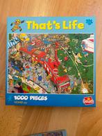That's Life Puzzel brandweer - Nieuw!, Ophalen of Verzenden, 500 t/m 1500 stukjes, Nieuw, Legpuzzel