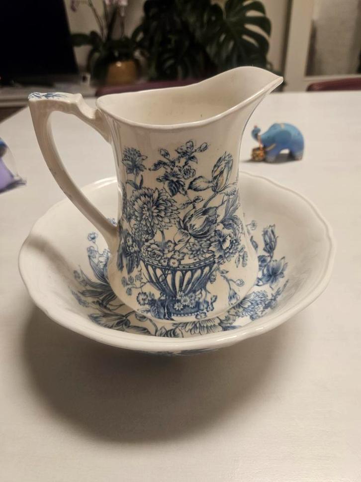 Antiek wastafel setje - Alfred Meakin, Antiek en Kunst, Antiek | Keramiek en Aardewerk, Ophalen of Verzenden