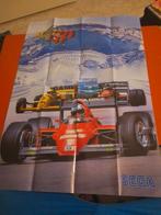 F1 Monaco poster van megadrive, Ophalen of Verzenden, Zo goed als nieuw, A1 t/m A3, Sport