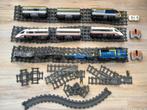 Lego City treinen 3 stuks, rails, handleidingen, accessoires, Kinderen en Baby's, Speelgoed | Duplo en Lego, Ophalen, Zo goed als nieuw