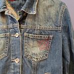 Tommy Hilfiger blauw denim jacket jasje + strass S nr 45243, Kleding | Dames, Jassen | Zomer, Blauw, ., Ophalen of Verzenden, Zo goed als nieuw