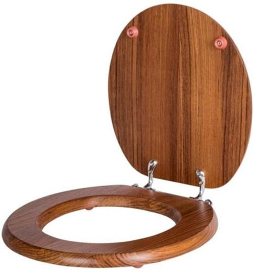 TOILET ZITTING HOUT NAUTIC BOUT ALMERE, Watersport en Boten, Accessoires en Onderhoud, Nieuw, Kombuis en Sanitair, Ophalen