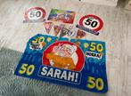 Sarah 50 jaar div versieringen, Hobby en Vrije tijd, Feestartikelen, Ophalen of Verzenden, Versiering, Abraham of Sarah
