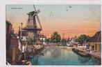 haarlem spaarne 1914 tekst/zegel  boten, Ophalen of Verzenden, Voor 1920, Noord-Holland